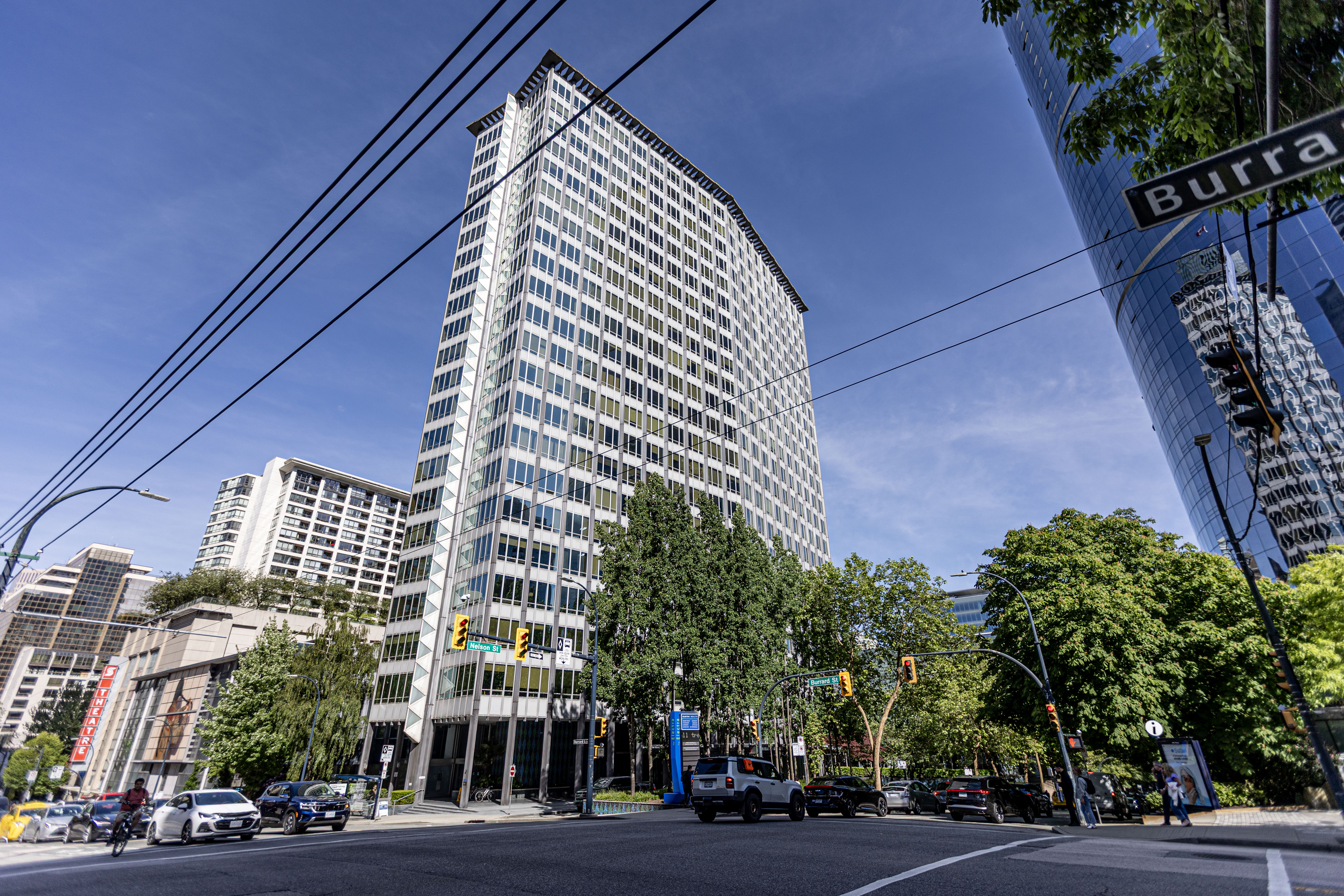Downtown Vancouver building exterior